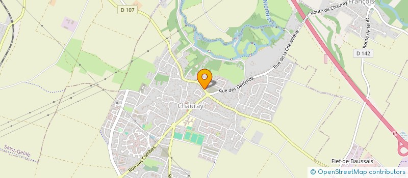 localisation de l'entreprise SOCIETE CIVILE DE STELLA  CHAURAY