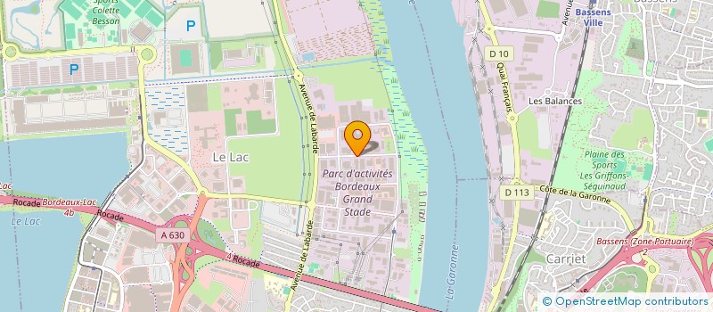 localisation de l'entreprise SOCIETE CIVILE DE VALLIER à BORDEAUX