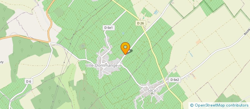localisation de l'entreprise SOCIETE CIVILE DE VILLEDOVIGNES SAINT THIBAULT PAR ABREVIATION SC DE VILLEDOVIGNES SAINT THIBAULT  VILLE-DOMMANGE