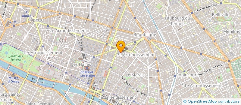 localisation de l'entreprise SOCIETE CIVILE DE VILLEGLE  PARIS