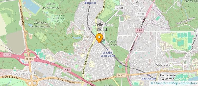 localisation de l'entreprise SOCIETE CIVILE DEHAYE  LA CELLE-SAINT-CLOUD