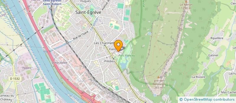 localisation de l'entreprise SOCIETE CIVILE DELPHEMI  SAINT-EGREVE