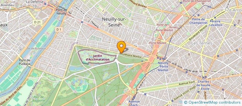 localisation de l'entreprise SOCIETE CIVILE DELPHI à NEUILLY-SUR-SEINE