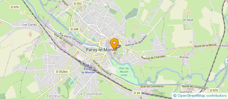 localisation de l'entreprise SOCIETE CIVILE DEMALEINE à PARAY-LE-MONIAL