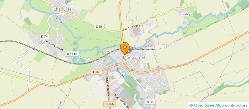 localisation de l'entreprise SOCIETE CIVILE DENEUFBOURG  MONTCORNET