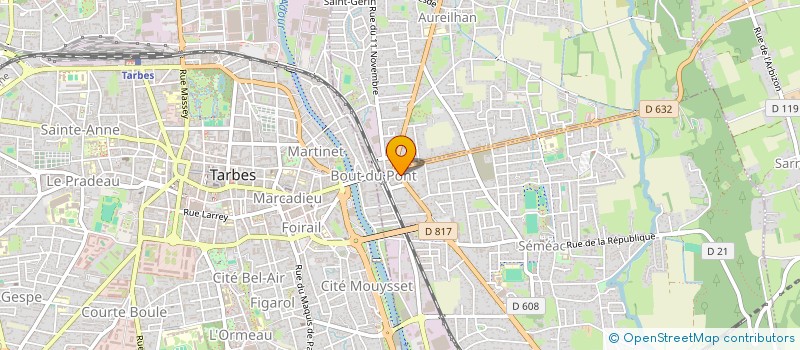 localisation de l'entreprise SOCIETE CIVILE DES 2 M  SEMEAC