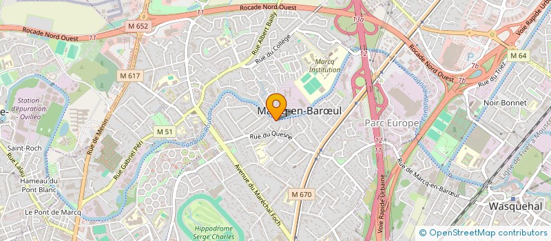 localisation de l'entreprise SOCIETE CIVILE DES ALLASSIN à MARCQ-EN-BARŒUL