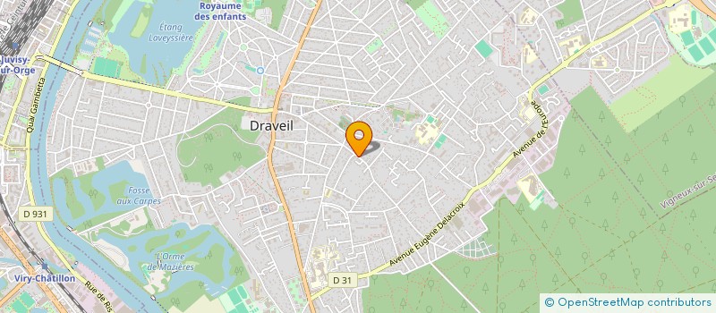 localisation de l'entreprise SOCIETE CIVILE DES ARPENTS à DRAVEIL