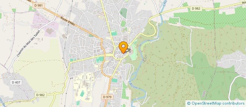 localisation de l'entreprise SOCIETE CIVILE DES CANETTES  UZES