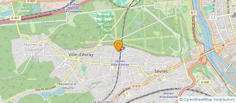 localisation de l'entreprise SOCIETE CIVILE DES DAMES MARIE à SEVRES