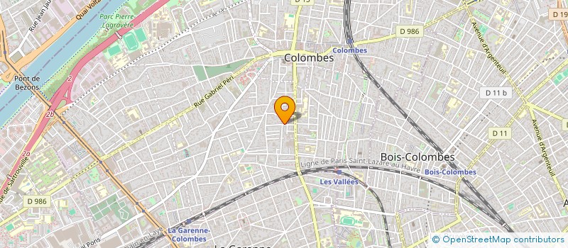localisation de l'entreprise SOCIETE CIVILE DES DEGOIS ET DE L'AULNAY DE RIMBOURG à COLOMBES