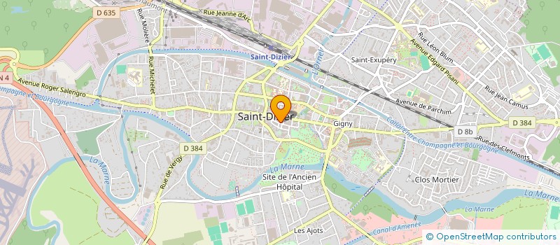 localisation de l'entreprise SOCIETE CIVILE DES ECUYERS à SAINT-DIZIER
