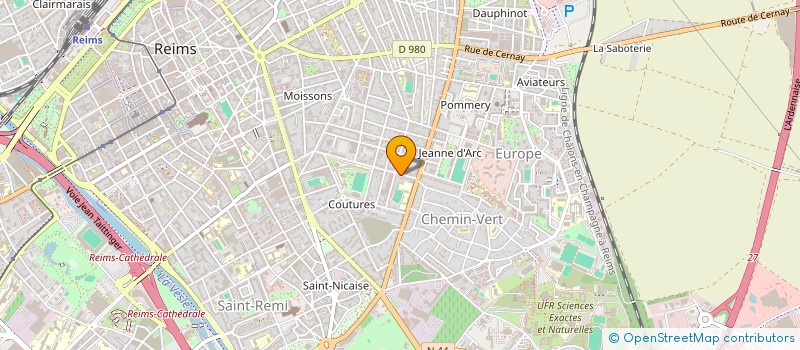 localisation de l'entreprise SOCIETE CIVILE DES FONTAINES D'AVRIL  REIMS