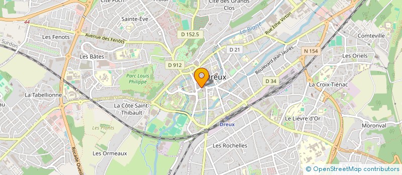 localisation de l'entreprise SOCIETE CIVILE DES GAULTS à DREUX