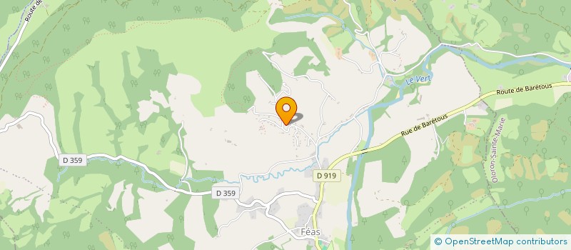 localisation de l'entreprise SOCIETE CIVILE DES IMMEUBLES BOULZE  ANCE FEAS