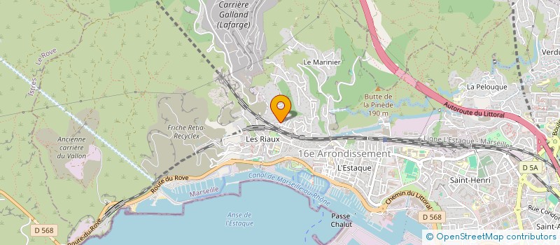 localisation de l'entreprise SOCIETE CIVILE DES IRIS à MARSEILLE