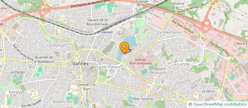 localisation de l'entreprise SOCIETE CIVILE DES MEAUX à VANNES