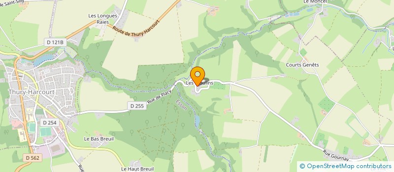 localisation de l'entreprise SOCIETE CIVILE DES MOUTHUYS à LES MOUTIERS-EN-CINGLAIS