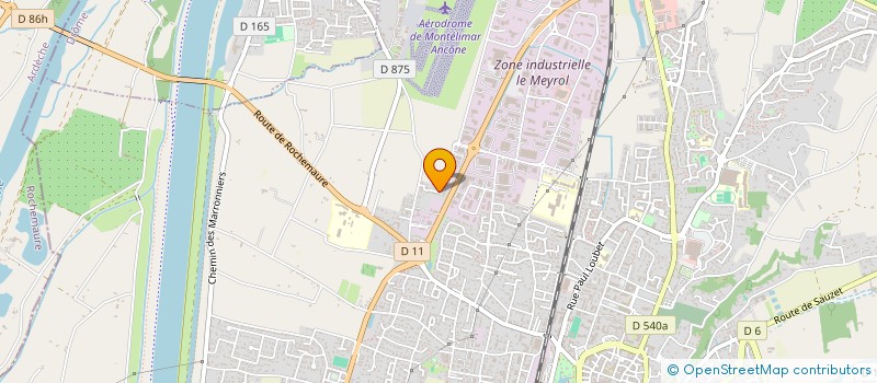 localisation de l'entreprise SOCIETE CIVILE DES PLATANES à MONTELIMAR