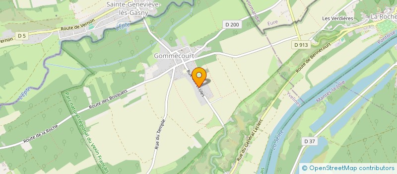 localisation de l'entreprise SOCIETE CIVILE DES PROPRIETAIRES ET CHASSEURS DE GOMMECOURT-CLACHALOZE  GOMMECOURT