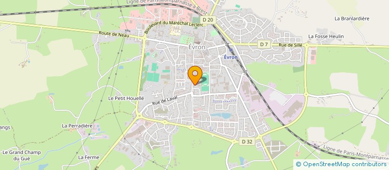 localisation de l'entreprise SOCIETE CIVILE DES SABLONS  SAINTE-GEMMES-LE-ROBERT