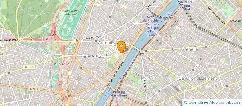 localisation de l'entreprise SOCIETE CIVILE DES TERRAINS DE LA BAULE à PARIS