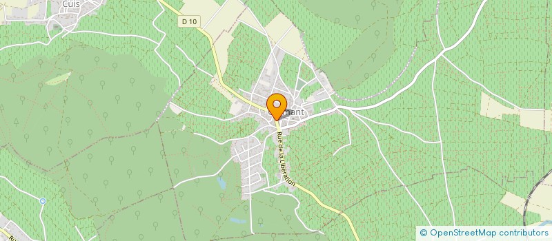 localisation de l'entreprise SOCIETE CIVILE DES TILLEULS  CRAMANT