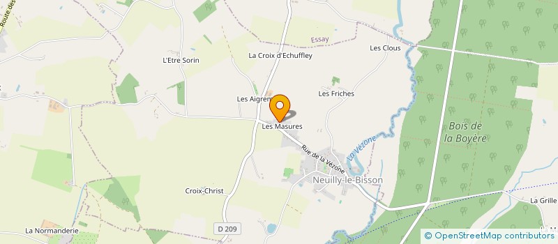 localisation de l'entreprise SOCIETE CIVILE DES TOURELLES à ECOUVES