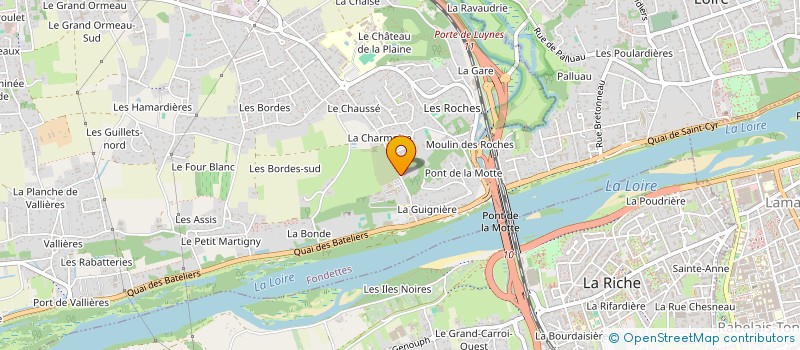 localisation de l'entreprise SOCIETE CIVILE DES TOURELLES à FONDETTES