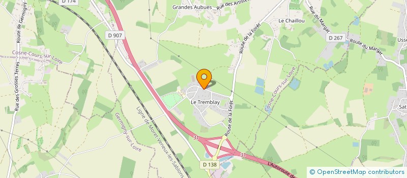 localisation de l'entreprise SOCIETE CIVILE DES TROIS CANARDS  CHAULGNES