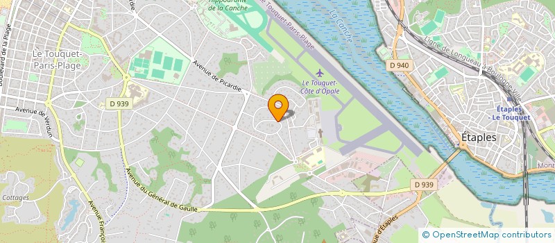 localisation de l'entreprise SOCIETE CIVILE DES TROIS RIVIERES à LE TOUQUET-PARIS-PLAGE