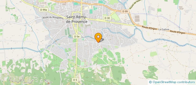 localisation de l'entreprise SOCIETE CIVILE DES VERTUS  SAINT-REMY-DE-PROVENCE