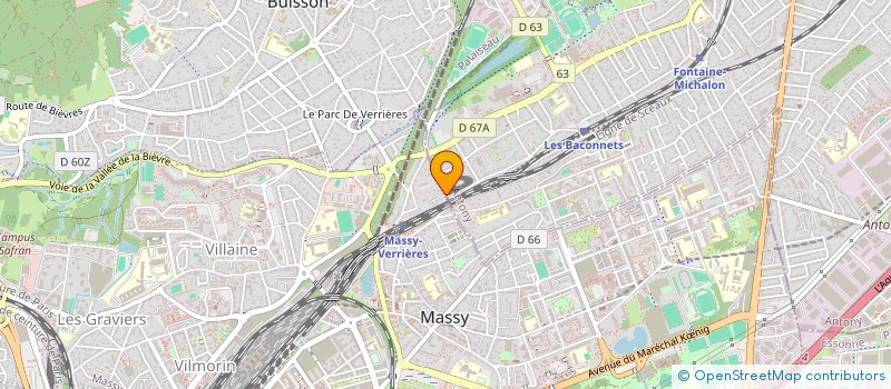 localisation de l'entreprise SOCIETE CIVILE DES VOISINS VISIONNAIRES DE LA COUDRAYE à MASSY
