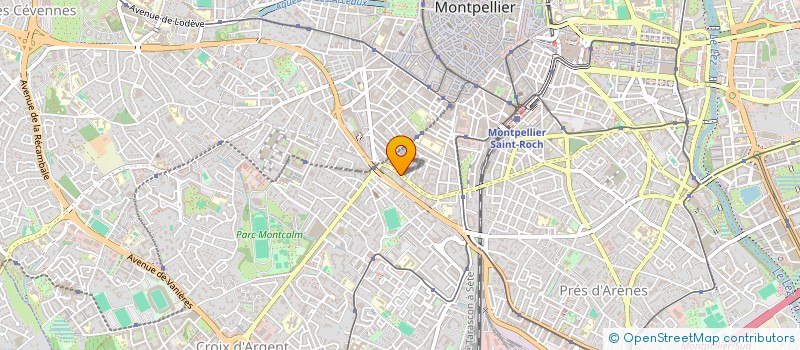 localisation de l'entreprise SOCIETE CIVILE DETOUR à MONTPELLIER