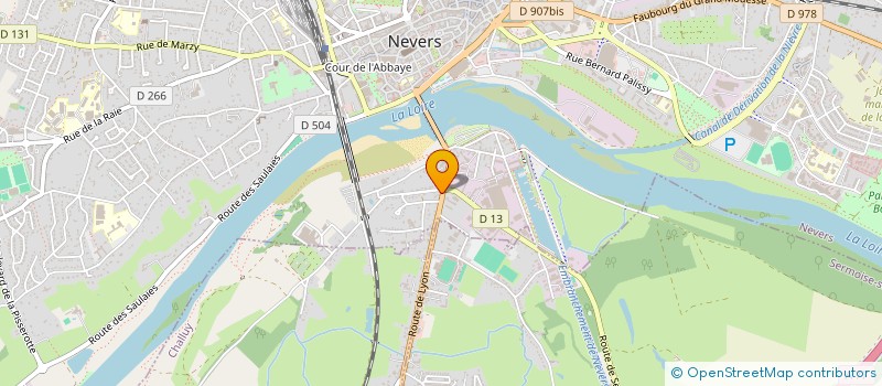 localisation de l'entreprise SOCIETE CIVILE DEVELOPPEMENT IMMOBILIER à NEVERS