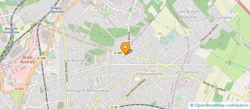 localisation de l'entreprise SOCIETE CIVILE DIANA  ERAGNY