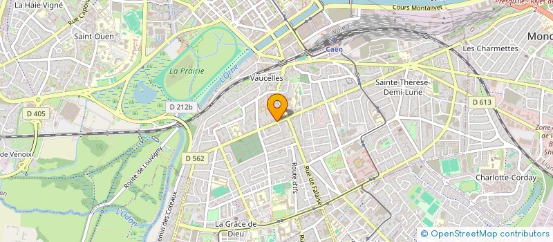 localisation de l'entreprise SOCIETE CIVILE DIANE à CAEN