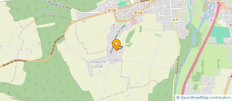 localisation de l'entreprise SOCIETE CIVILE DITRIS à LOUVIERS