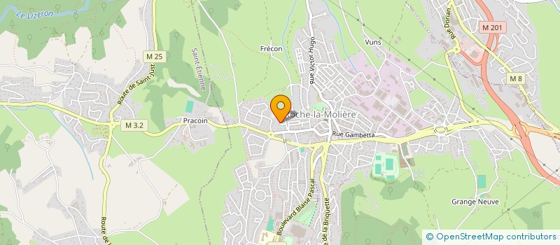 localisation de l'entreprise SOCIETE CIVILE DOJE à ROCHE-LA-MOLIERE