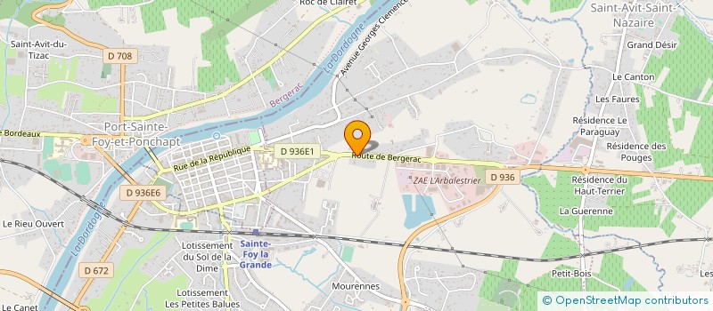 localisation de l'entreprise SOCIETE CIVILE DOMAINE CHATEAU L ENCLOS  PINEUILH