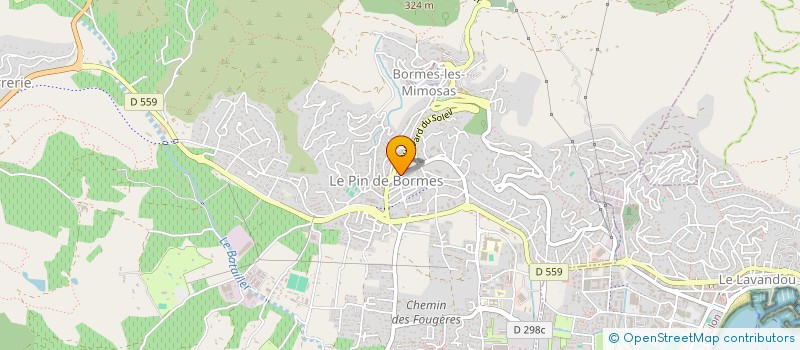 localisation de l'entreprise SOCIETE CIVILE DOMAINE DE FLORILEGE à BORMES-LES-MIMOSAS