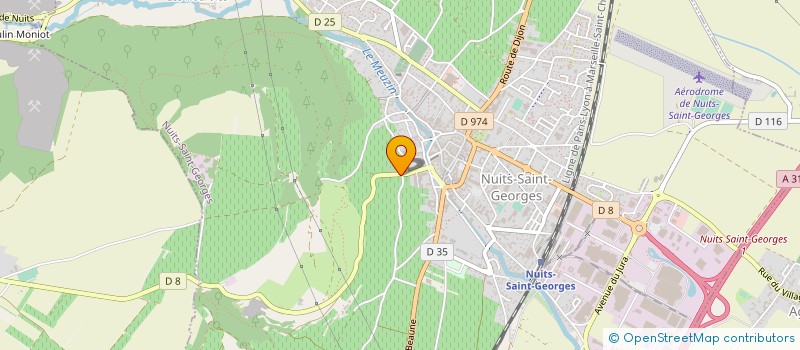 localisation de l'entreprise SOCIETE CIVILE DOMAINE DE LA LYRE à NUITS-SAINT-GEORGES