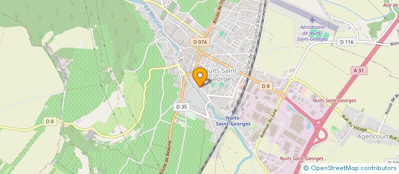 localisation de l'entreprise SOCIETE CIVILE DOMAINE JEAN-LUC AEGERTER à NUITS-SAINT-GEORGES