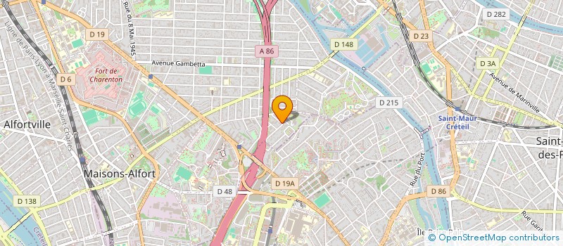 localisation de l'entreprise SOCIETE CIVILE DORA à MAISONS-ALFORT