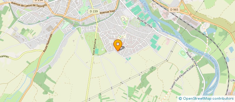 localisation de l'entreprise SOCIETE CIVILE DOVI à AUXERRE