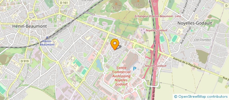 localisation de l'entreprise SOCIETE CIVILE DPB à HENIN-BEAUMONT