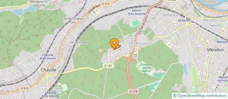 localisation de l'entreprise SOCIETE CIVILE DRAN à SEVRES