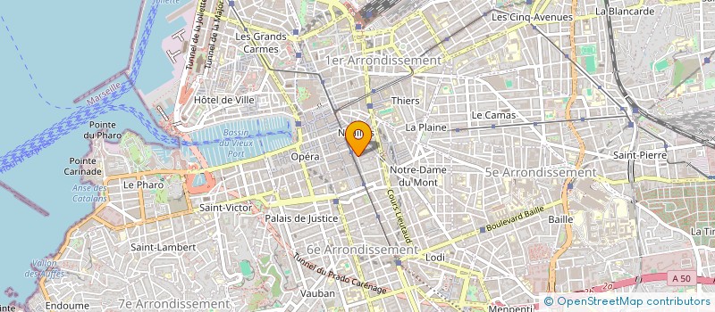 localisation de l'entreprise SOCIETE CIVILE DREUIL à MARSEILLE
