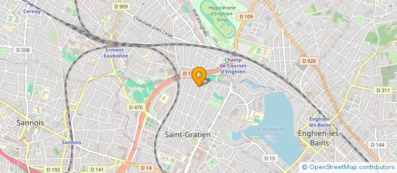 localisation de l'entreprise SOCIETE CIVILE DSB  SAINT-GRATIEN