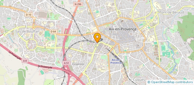localisation de l'entreprise SOCIETE CIVILE DSE PARTICIPATION à AIX-EN-PROVENCE